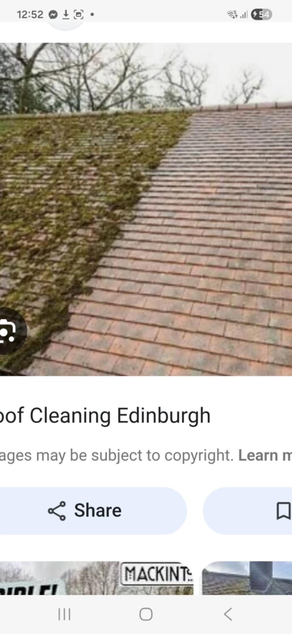 Red algae / rust streak removal — silicone render